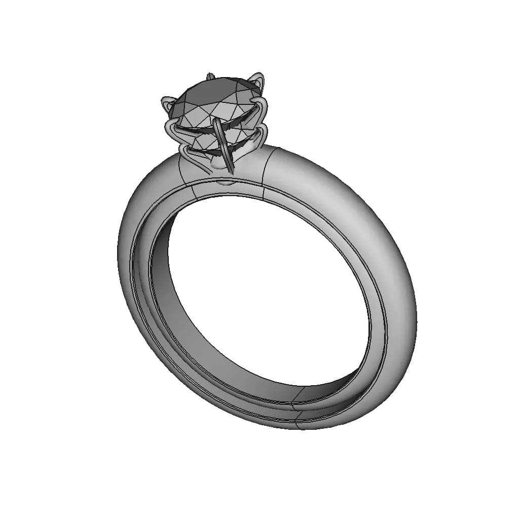 Ring Design #1 - Standard Mechanical Component_60_30_degree_snapshot