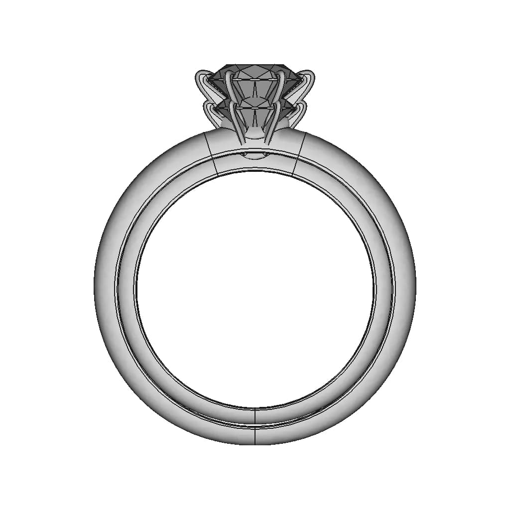 Ring Design #1 - Standard Mechanical Component_90_0_degree_snapshot