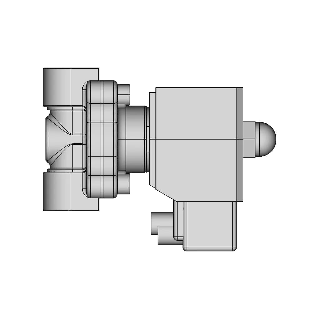 Solenoid Velve 220V. Электромагнитный Клапан 220В. | High-Quality CAD Model_0_270_degree_snapshot