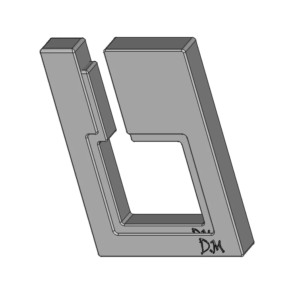 Minimalist Steel Ring - Standard Mechanical Component_60_30_degree_snapshot