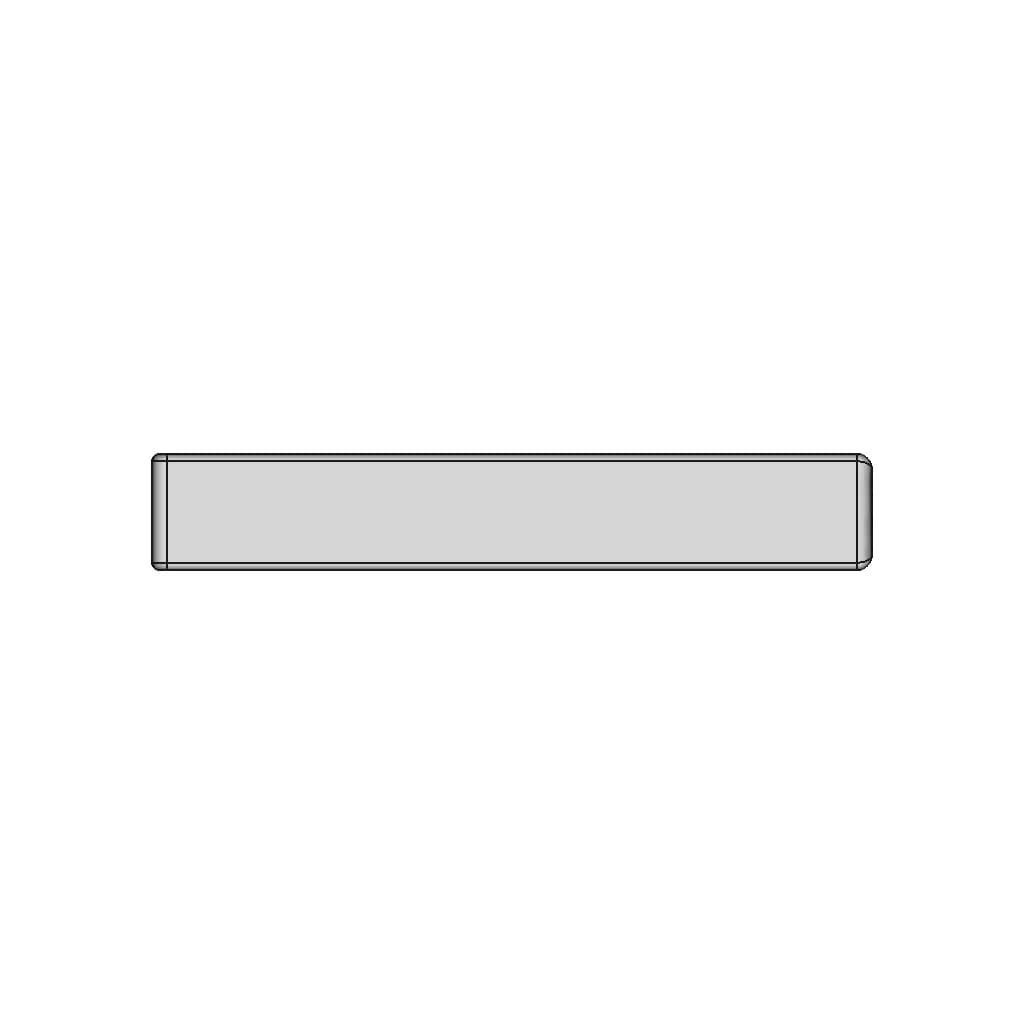 Minimalist Square Platinum Ring - Downloadable CAD Representation_0_270_degree_snapshot