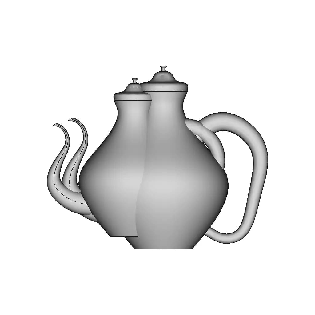 Teapot | 3D Engineering Design File_90_0_degree_snapshot