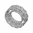 Italic Trilogy Weave Ring White Gold Yellow Green - Downloadable CAD Representation_60_30_degree_snapshot