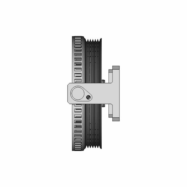 Saab 9000 Crankshaft Pulley | 3D Engineering Design File