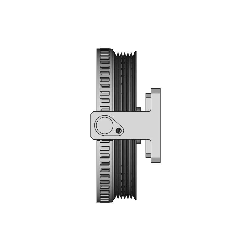 Saab 9000 Crankshaft Pulley | 3D Engineering Design File