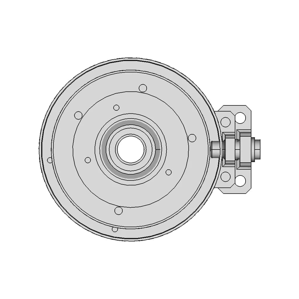 Saab 9000 Crankshaft Pulley | 3D Engineering Design File_0_270_degree_snapshot