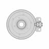 Saab 9000 Crankshaft Pulley | 3D Engineering Design File_0_270_degree_snapshot