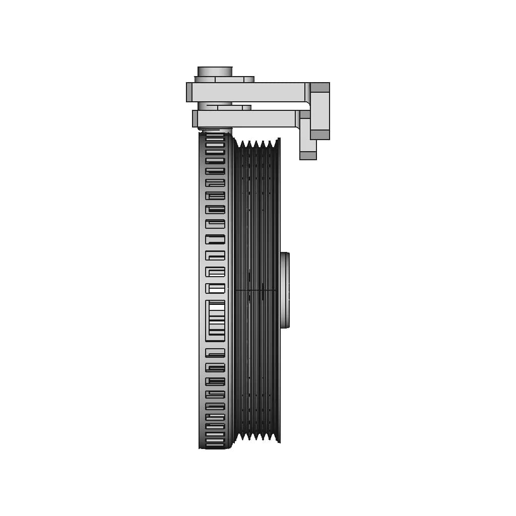 Saab 9000 Crankshaft Pulley | 3D Engineering Design File_90_0_degree_snapshot