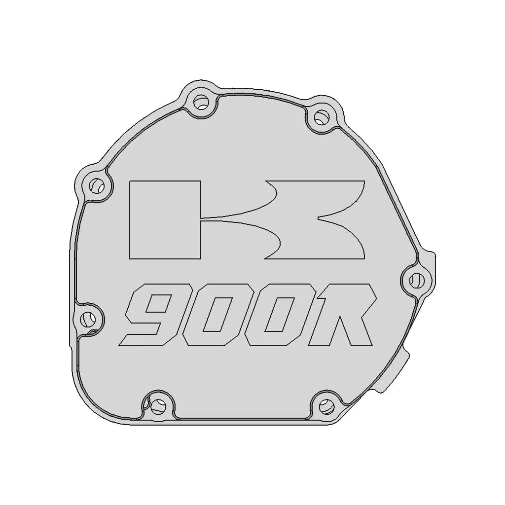 Point Cover Kawasaki Gpz900R - Downloadable CAD Representation_0_0_degree_snapshot