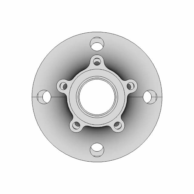 Steering Knuckle & Hub | High-Quality CAD Model