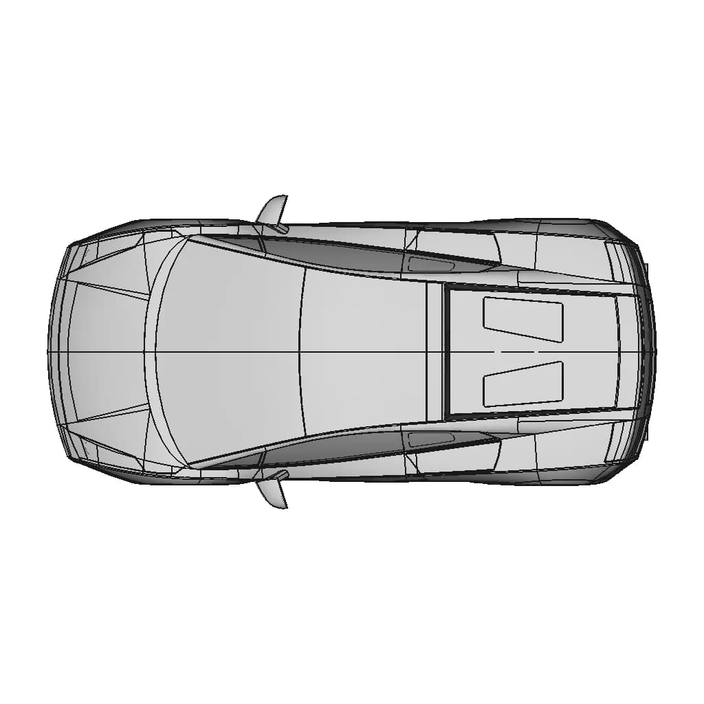 Lamborghini Gallardo | High-Quality CAD Model_0_0_degree_snapshot