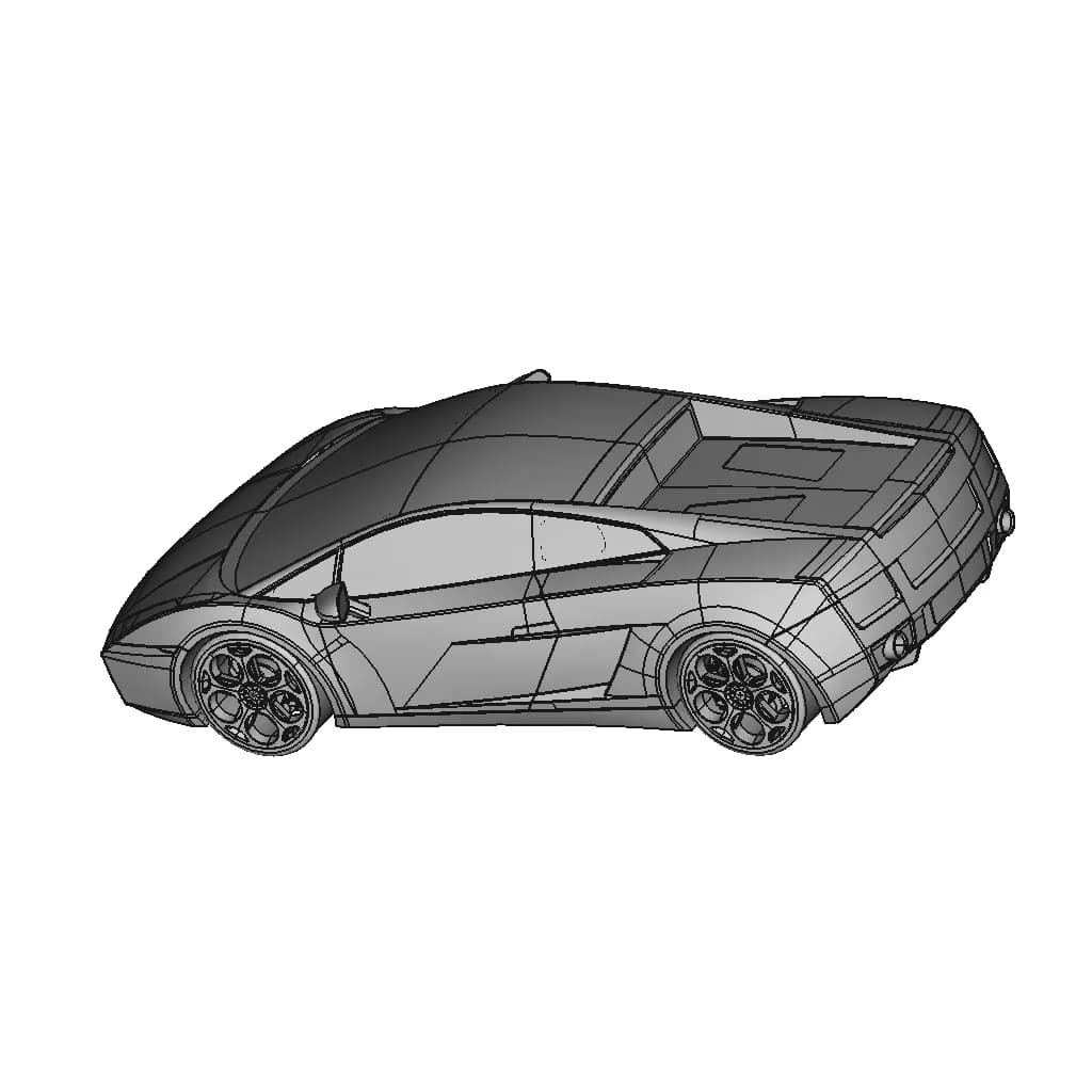 Lamborghini Gallardo | High-Quality CAD Model_60_30_degree_snapshot