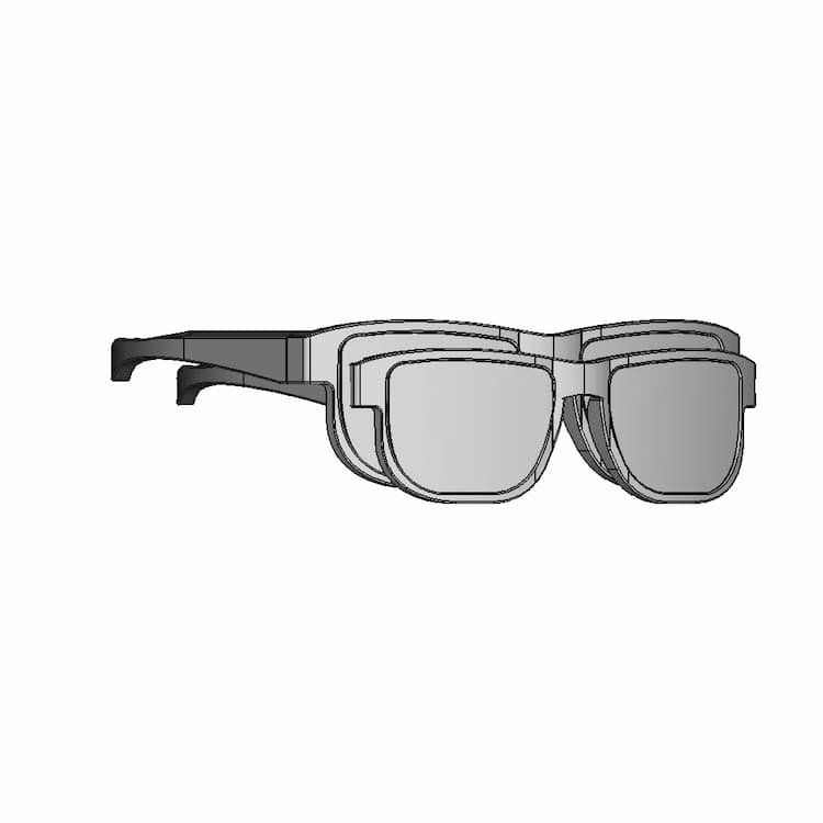 Glasses | High-Quality CAD Model