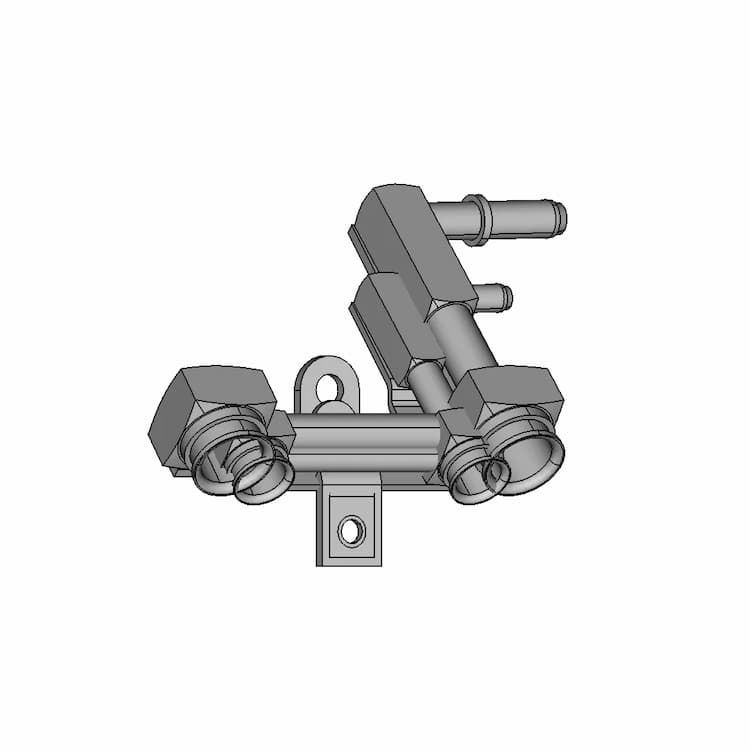 Buell Xb 04-07 Fuel Rail | 3D Engineering Design File