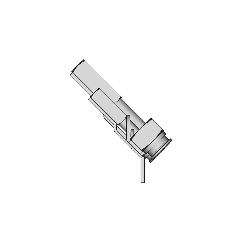 Buell Xb 04-07 Fuel Rail | 3D Engineering Design File_0_90_degree_snapshot