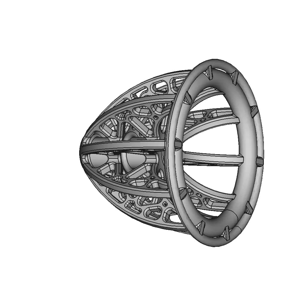 Candle Support Design 01 | 3D Engineering Design File_60_30_degree_snapshot