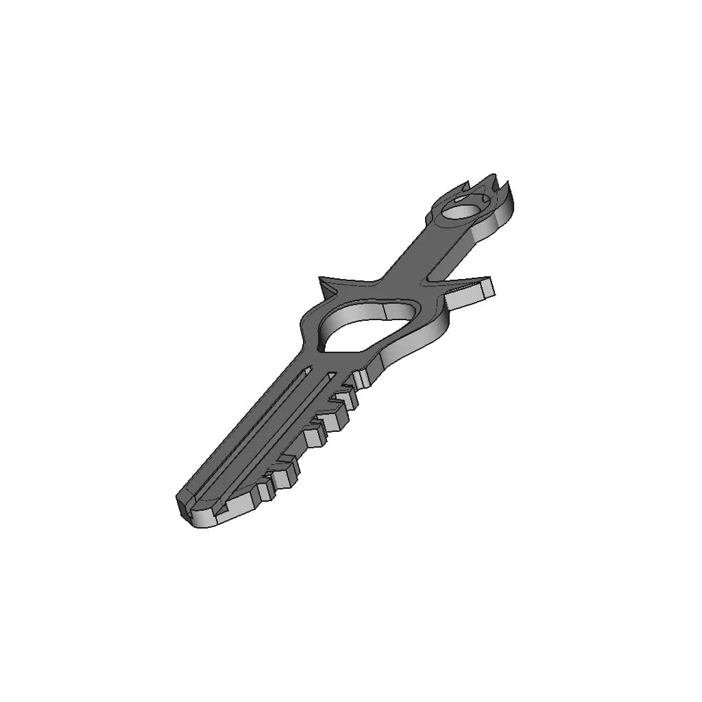Key_Sword_2 | 3D Engineering Design File_60_30_degree_snapshot