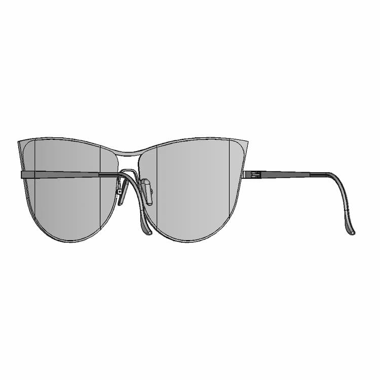 Glasses | High-Quality CAD Model