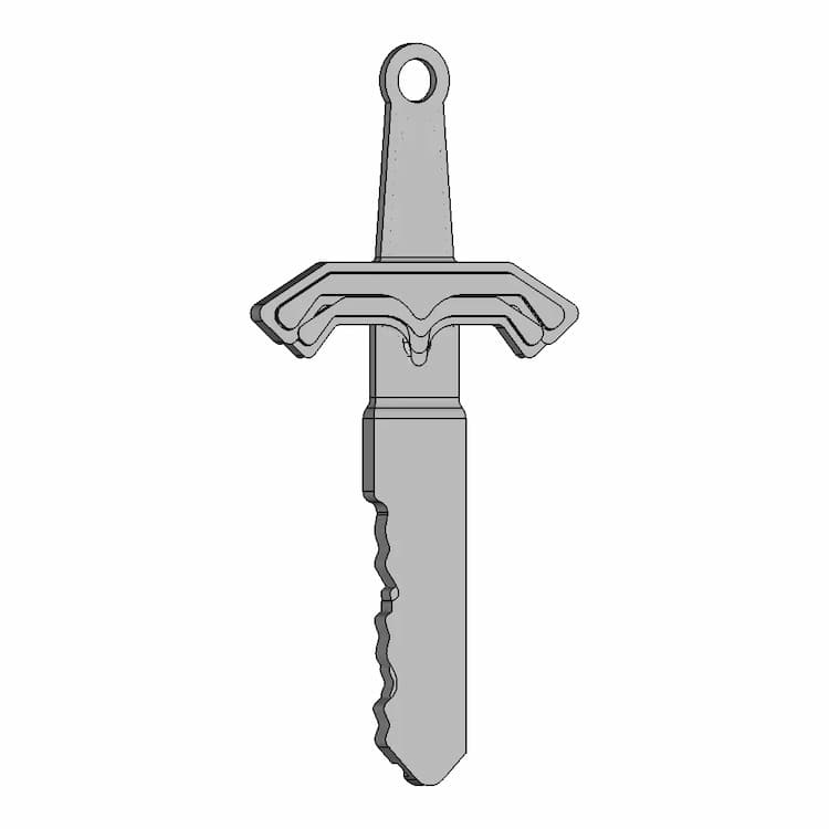 Key_Sword - Standard Mechanical Component