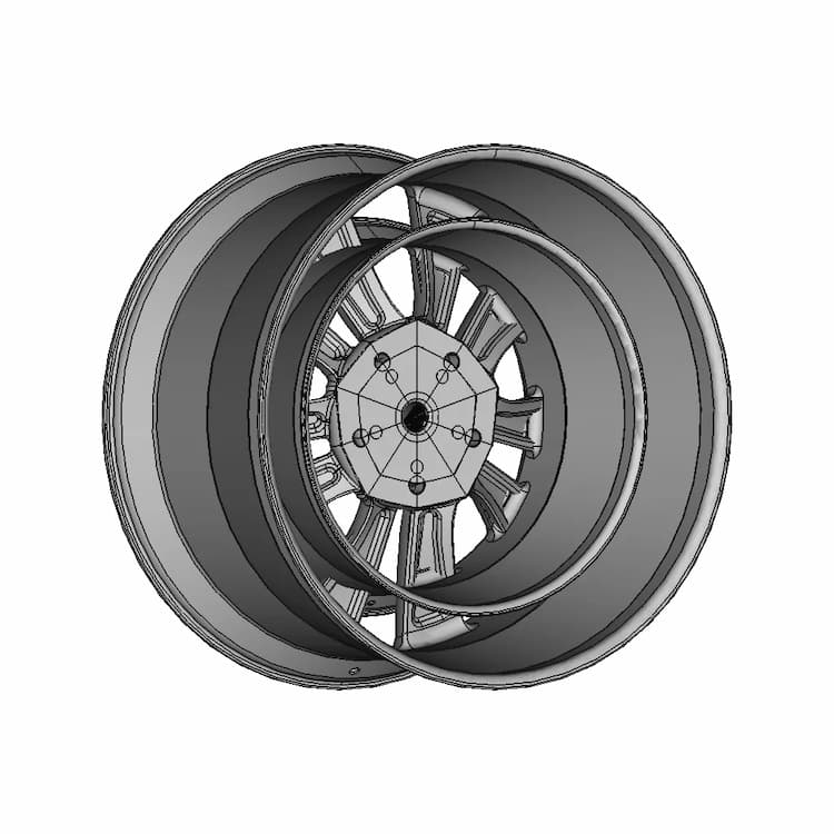 Alloy Wheel | 3D Engineering Design File