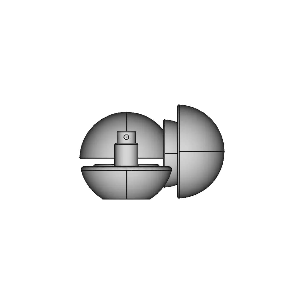 Golden Touch Perfume Bottle | High-Quality CAD Model_0_90_degree_snapshot