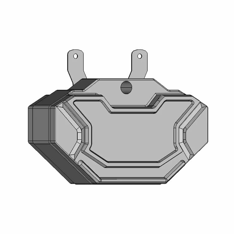 Digital Speedometer For Cars - Downloadable CAD Representation