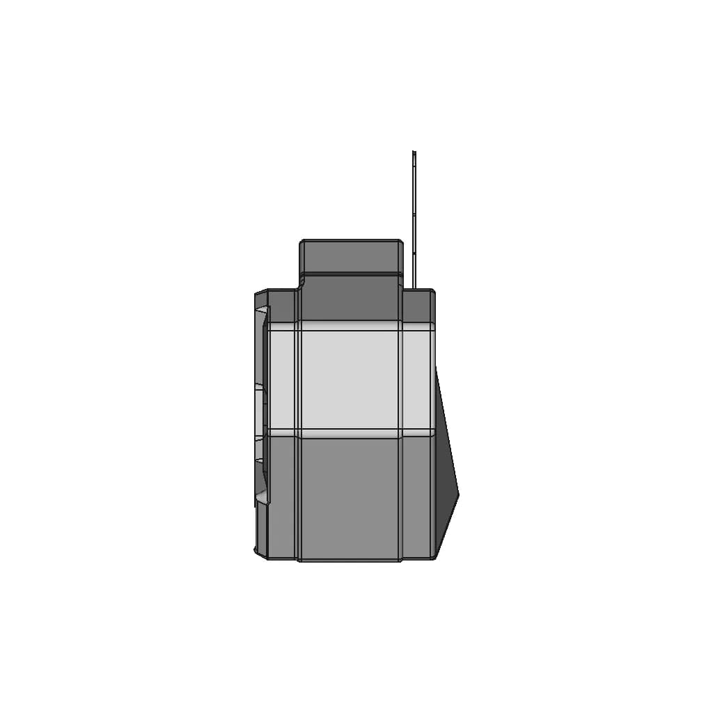 Digital Speedometer For Cars - Downloadable CAD Representation_0_270_degree_snapshot
