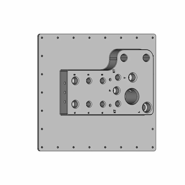 Плита Распределительная | 3D Engineering Design File