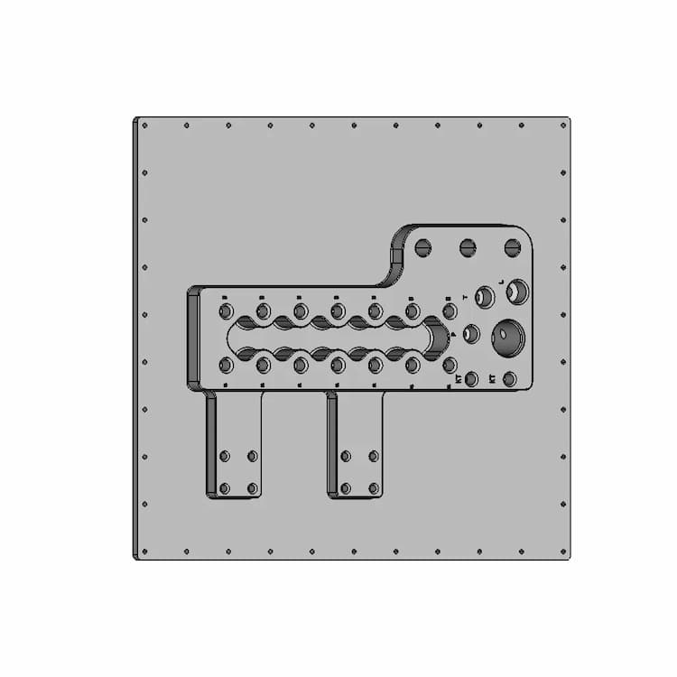 Плита Распределительная | 3D Engineering Design File