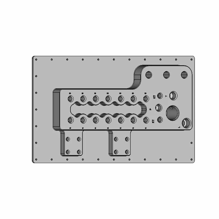 Плита Распределительная | 3D Engineering Design File