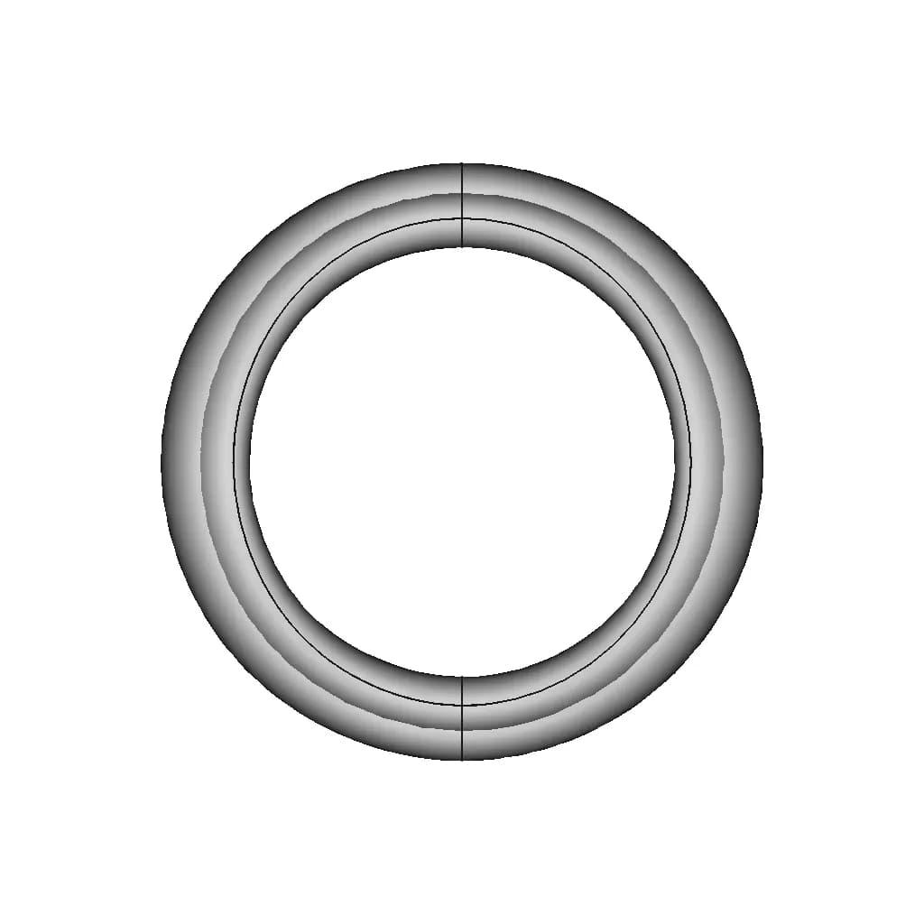 Organic Ring 3 | 3D Engineering Design File_90_0_degree_snapshot
