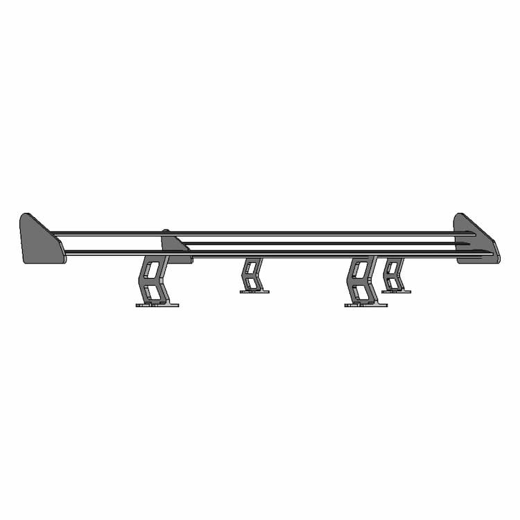 Car Spoiler | High-Quality CAD Model