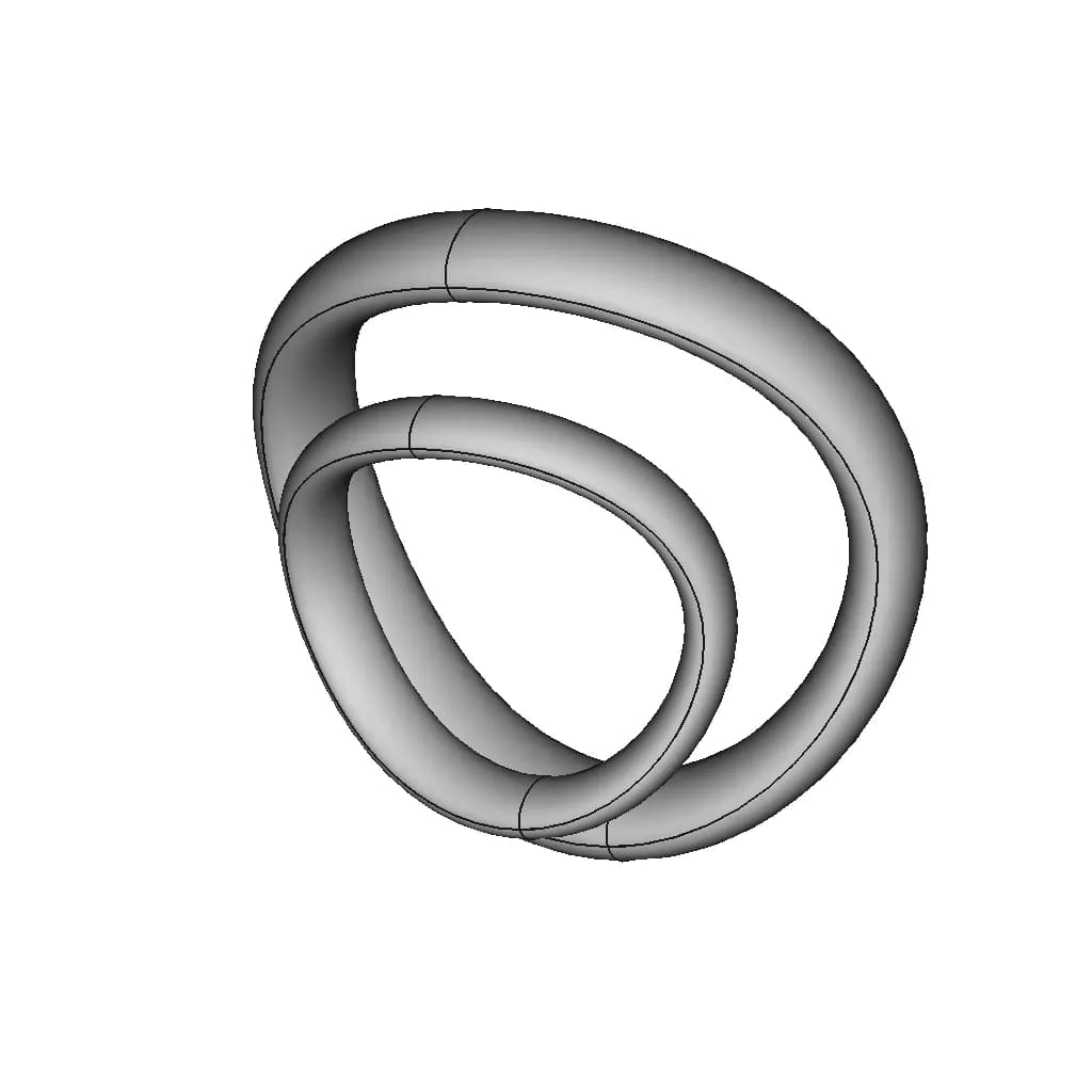 Organic Ring - Standard Mechanical Component_60_30_degree_snapshot