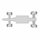 Draft Model Of Motorsport Car | 3D Engineering Design File_90_0_degree_snapshot