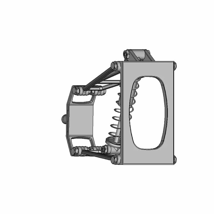 Car Suspension | High-Quality CAD Model