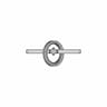Carbon Cross Pendant And Gold Ring | High-Quality CAD Model_270_0_degree_snapshot