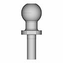 Iso-50 Car Ball Coupling - Downloadable CAD Representation_0_0_degree_snapshot
