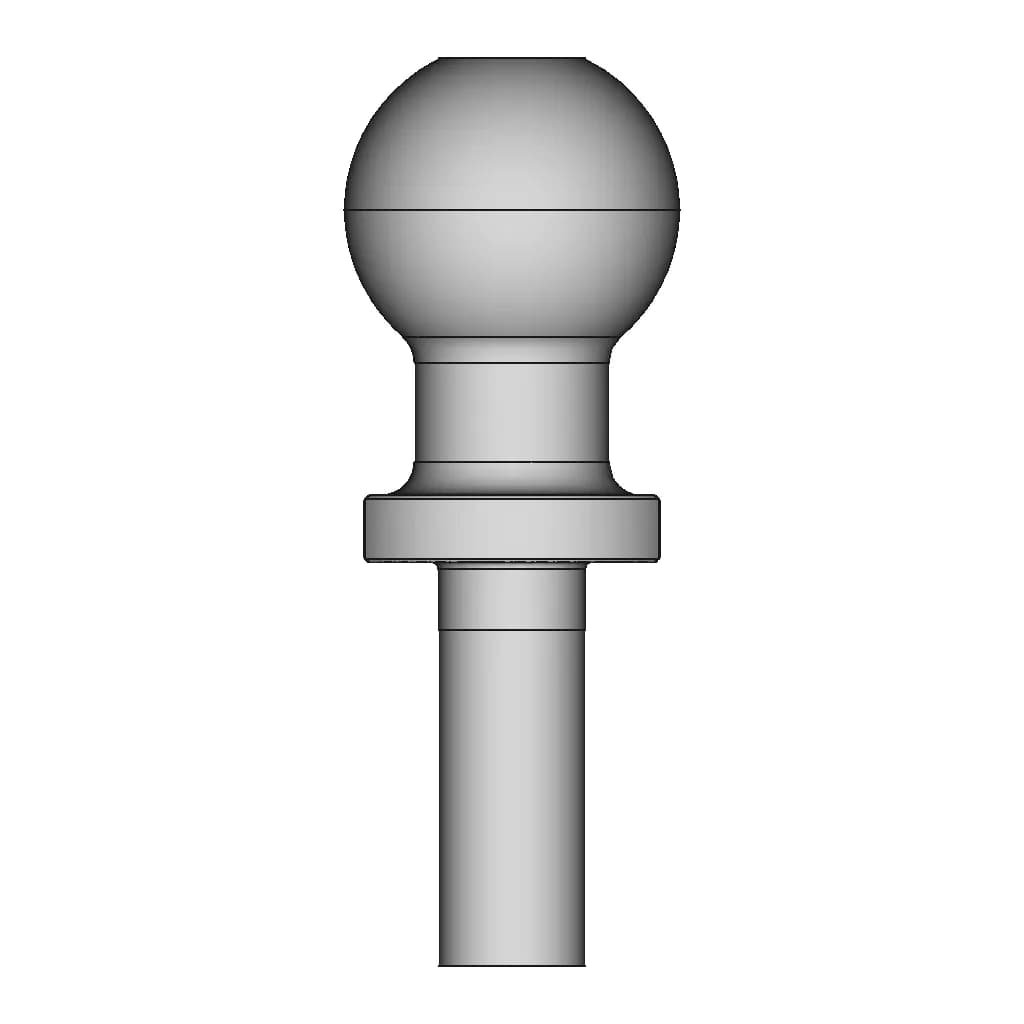 Iso-50 Car Ball Coupling - Downloadable CAD Representation_0_270_degree_snapshot