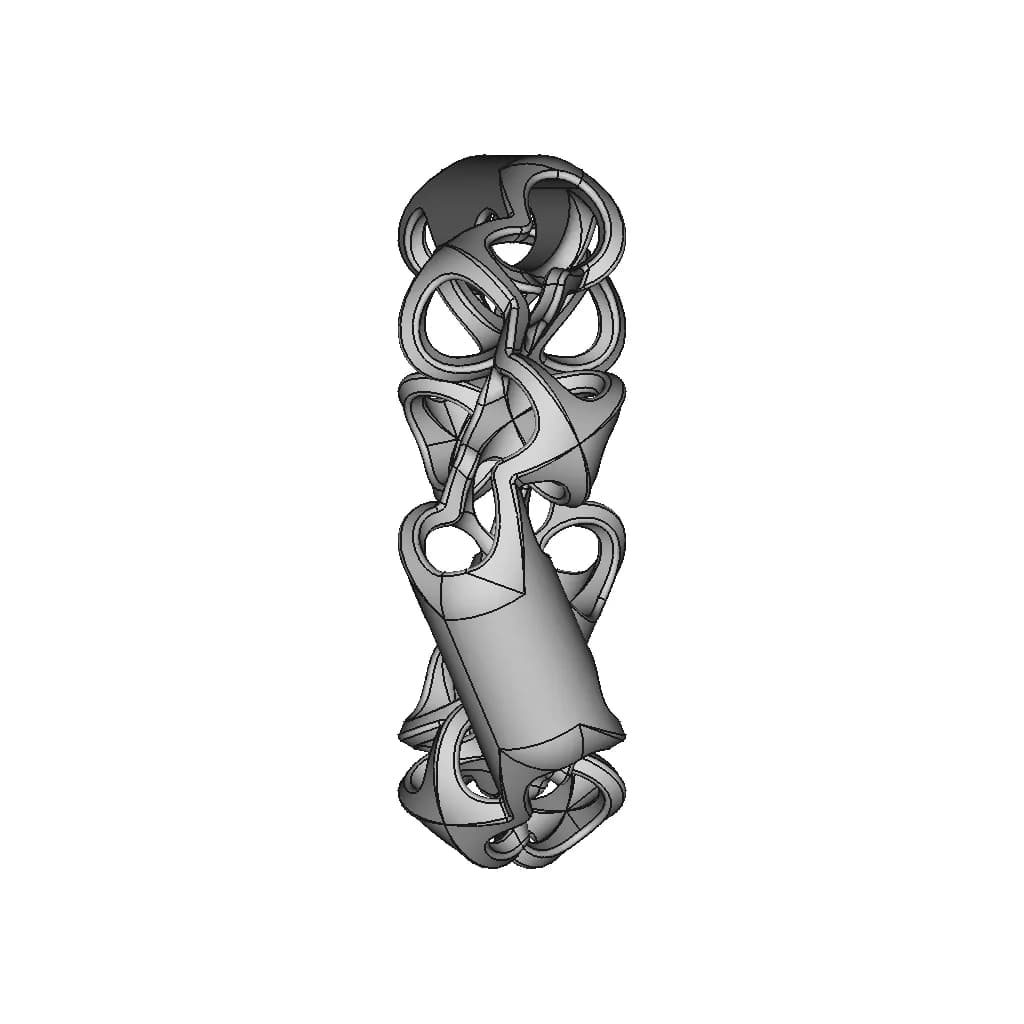 Organic Ring Design 07 | 3D Engineering Design File_0_270_degree_snapshot