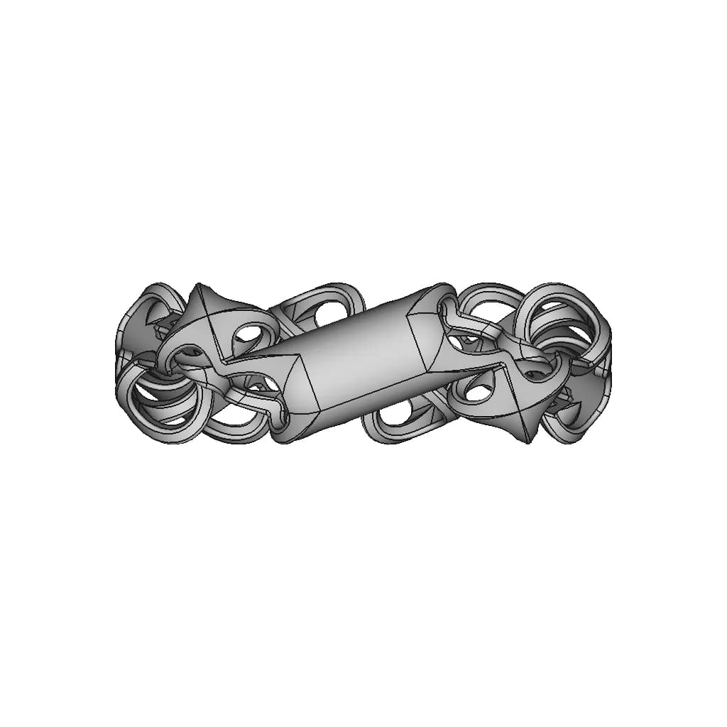 Organic Ring Design 07 | 3D Engineering Design File_270_0_degree_snapshot