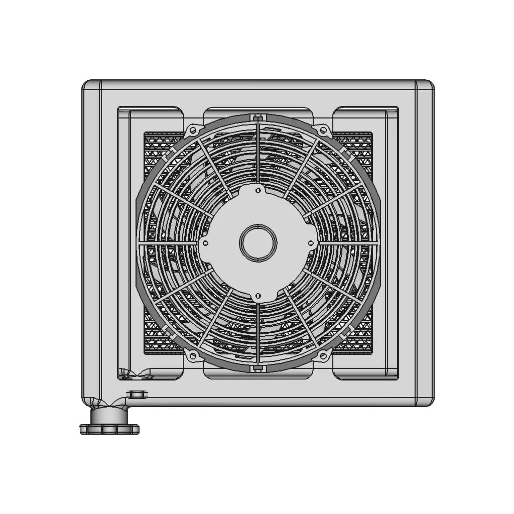 Radiator | High-Quality CAD Model_270_0_degree_snapshot