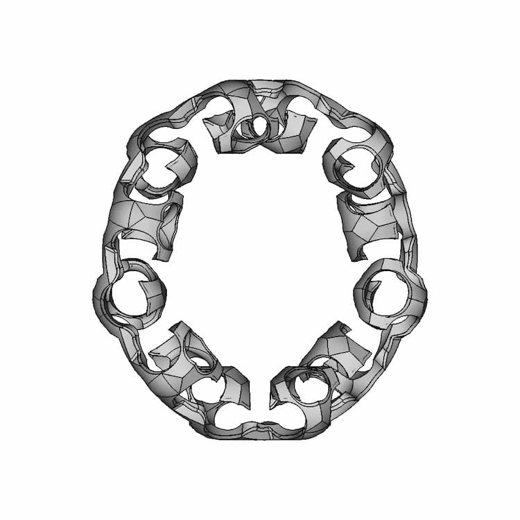 Organic Ring Design 06 - Standard Mechanical Component