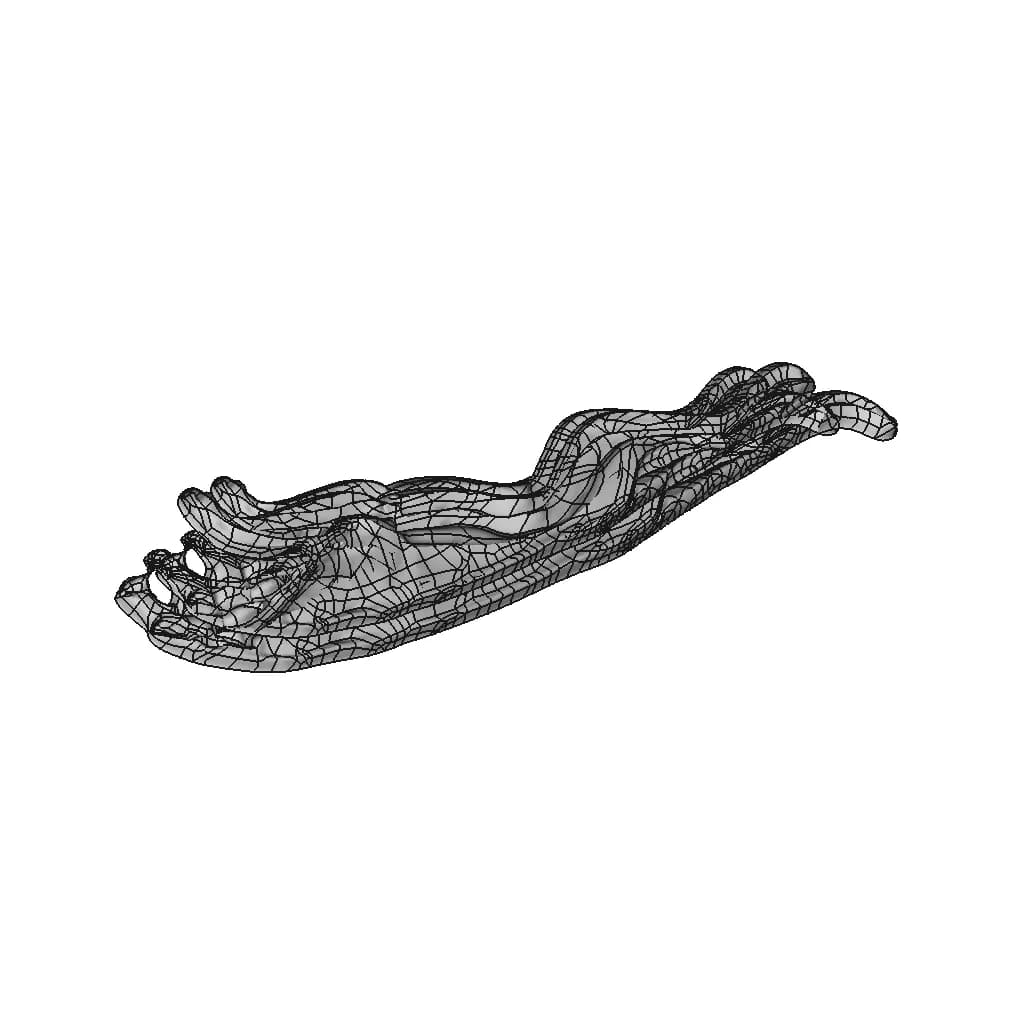Jaguar Logo 3D Model - High Detail Model | 3D Engineering Design File_60_30_degree_snapshot
