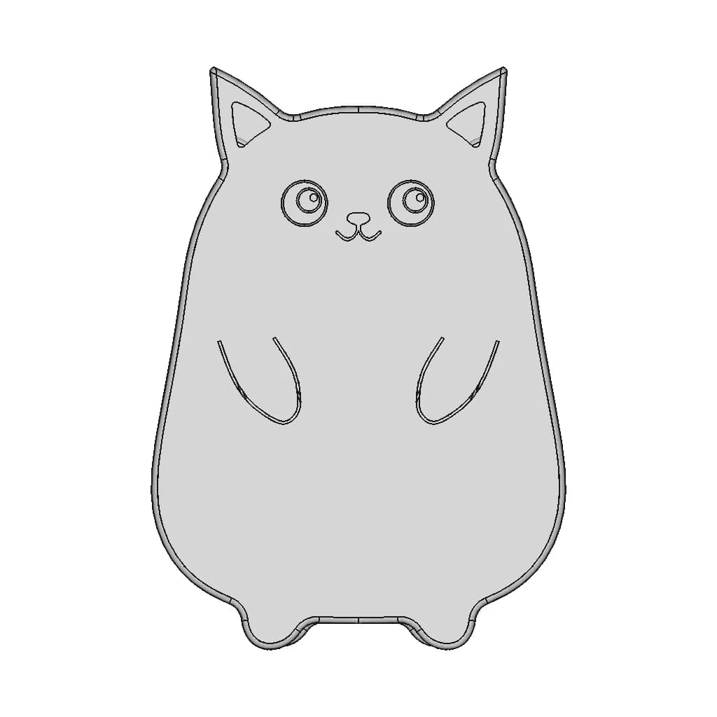 Miau Pendant | High-Quality CAD Model_270_0_degree_snapshot