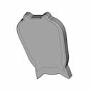 Miau Pendant | High-Quality CAD Model_60_30_degree_snapshot