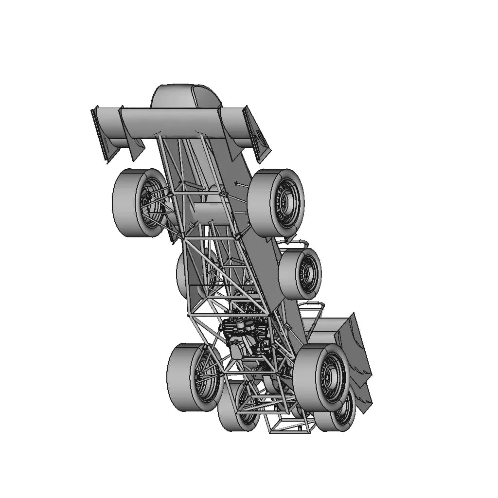 Fsae Car Prototype – Rough Concept Model - Standard Mechanical Component_60_30_degree_snapshot