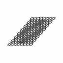 Expanded Metal Mesh 2X4 | 3D Engineering Design File_60_30_degree_snapshot