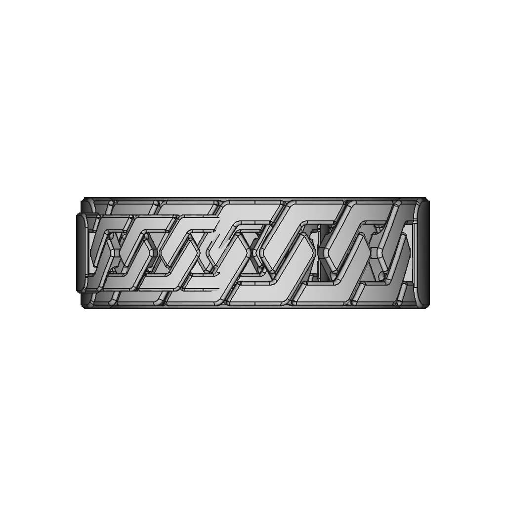 Worn Out Metal Ring | High-Quality CAD Model_0_0_degree_snapshot