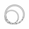 Worn Out Metal Ring | High-Quality CAD Model_270_0_degree_snapshot