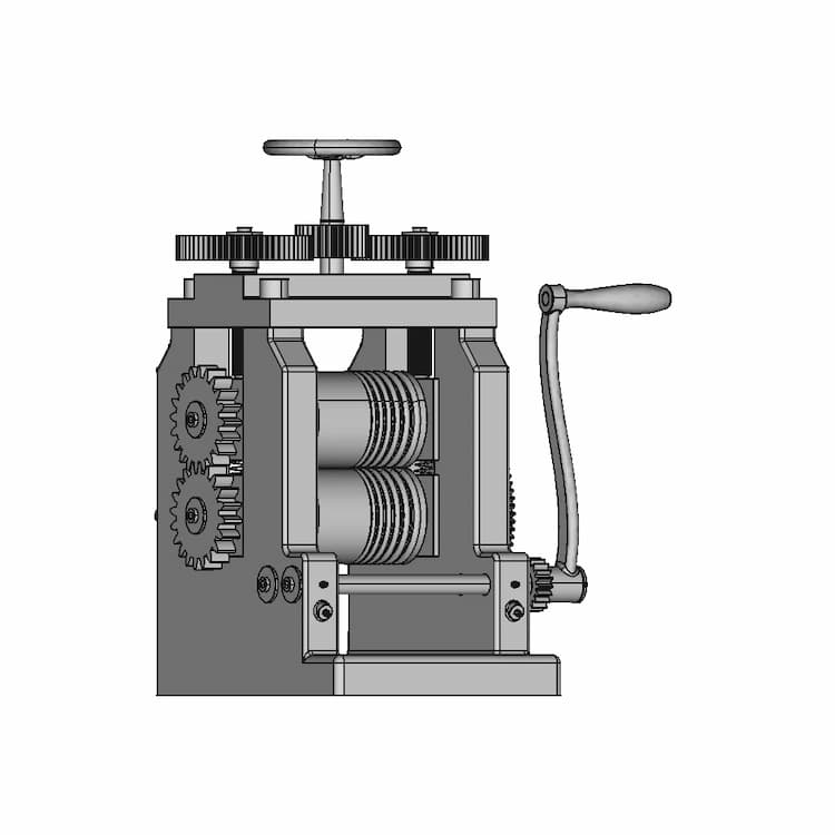 Mini Mill-Machine - Downloadable CAD Representation